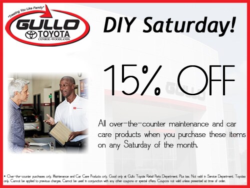 Vehicle Parts Specials | Gullo Dealerships