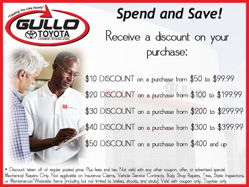 Service Specials | Gullo Dealerships