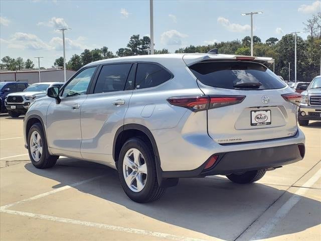 Certified 2024 Toyota Highlander LE with VIN 5TDKDRBH6RS529581 for sale in Conroe, TX