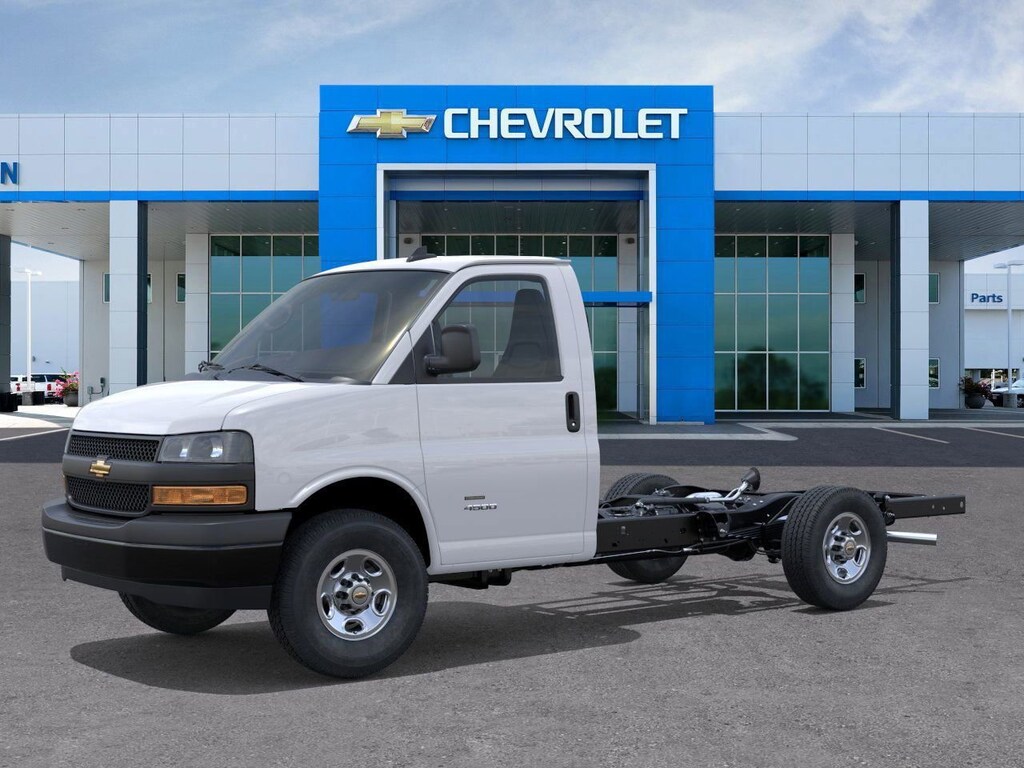New 2025 Chevrolet Express Cutaway Work Van Truck