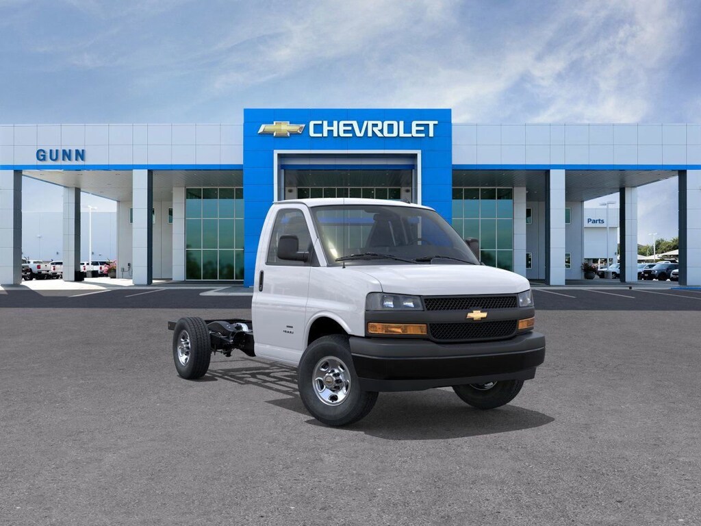 New 2025 Chevrolet Express Cutaway Work Van Truck