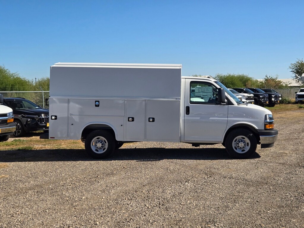 New 2025 Chevrolet Express Cutaway Work Van Truck