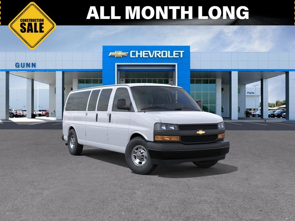 New 2026 Chevrolet Express 3500 LS Van Extended Passenger Van