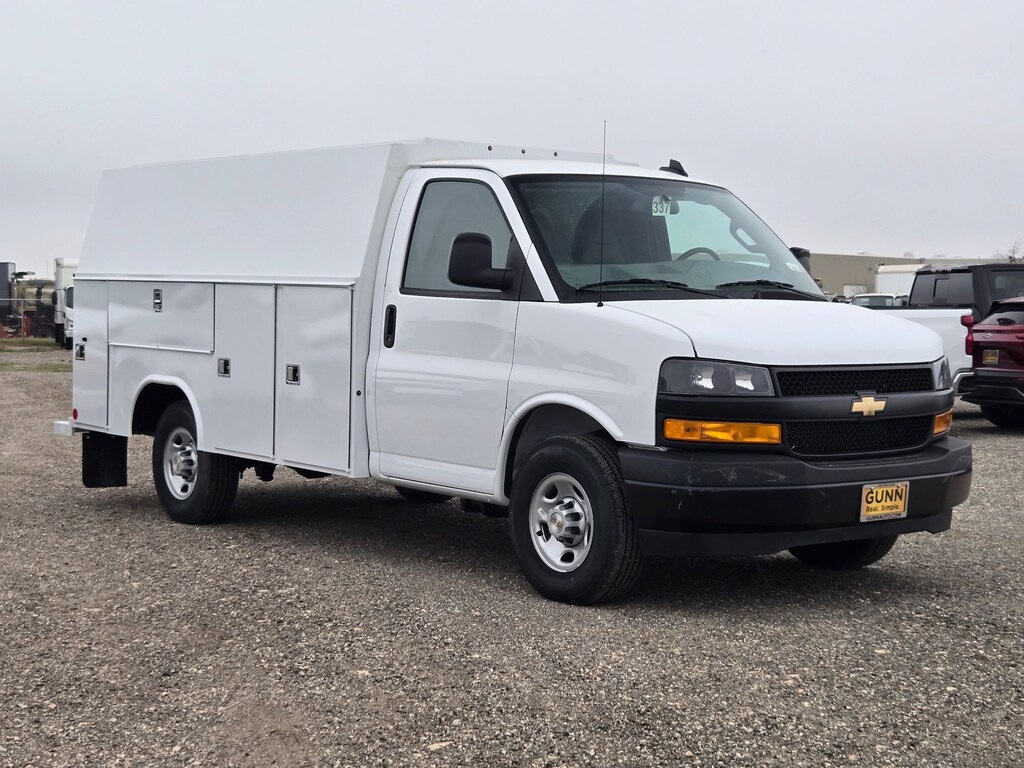 New 2025 Chevrolet Express Cutaway Work Van Truck