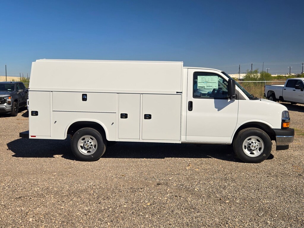 New 2025 Chevrolet Express Cutaway Work Van Truck
