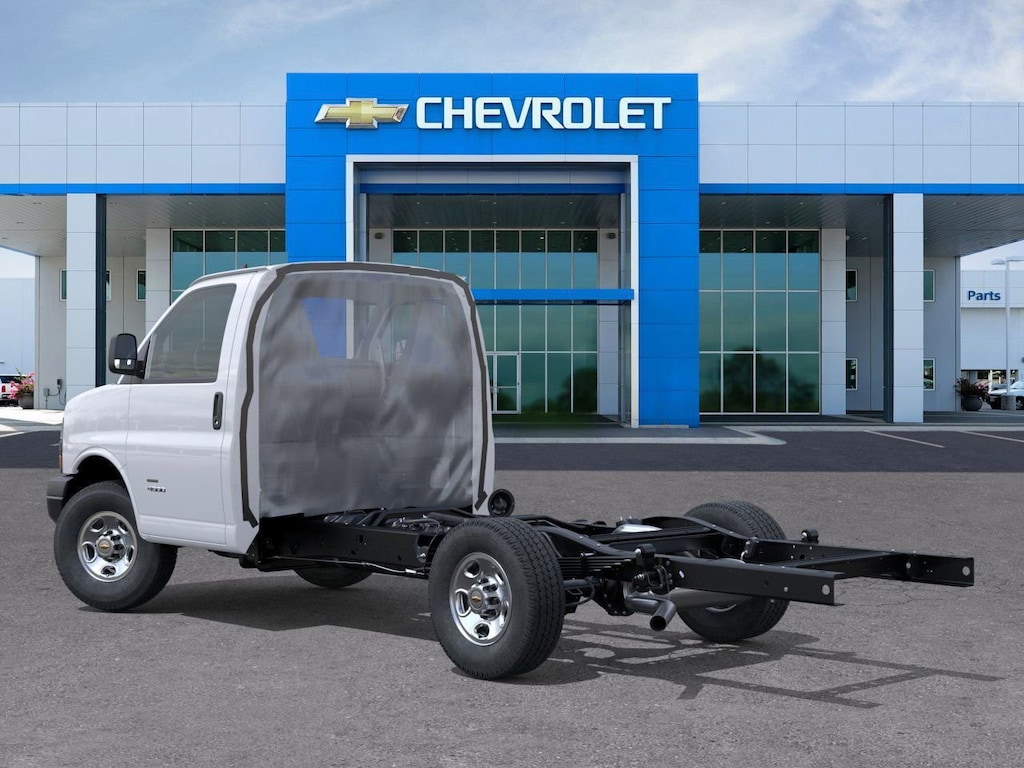 New 2025 Chevrolet Express Cutaway Work Van Truck