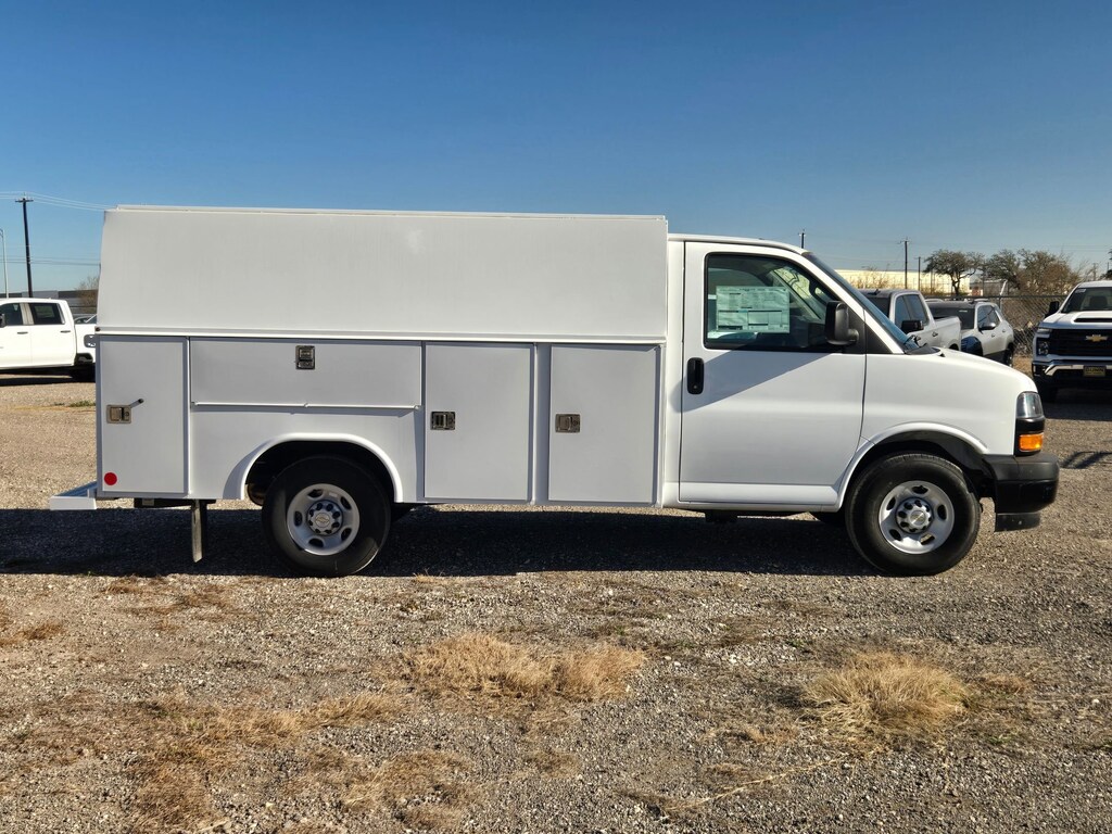 New 2025 Chevrolet Express Cutaway Work Van Truck