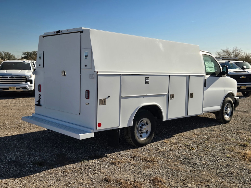 New 2025 Chevrolet Express Cutaway Work Van Truck