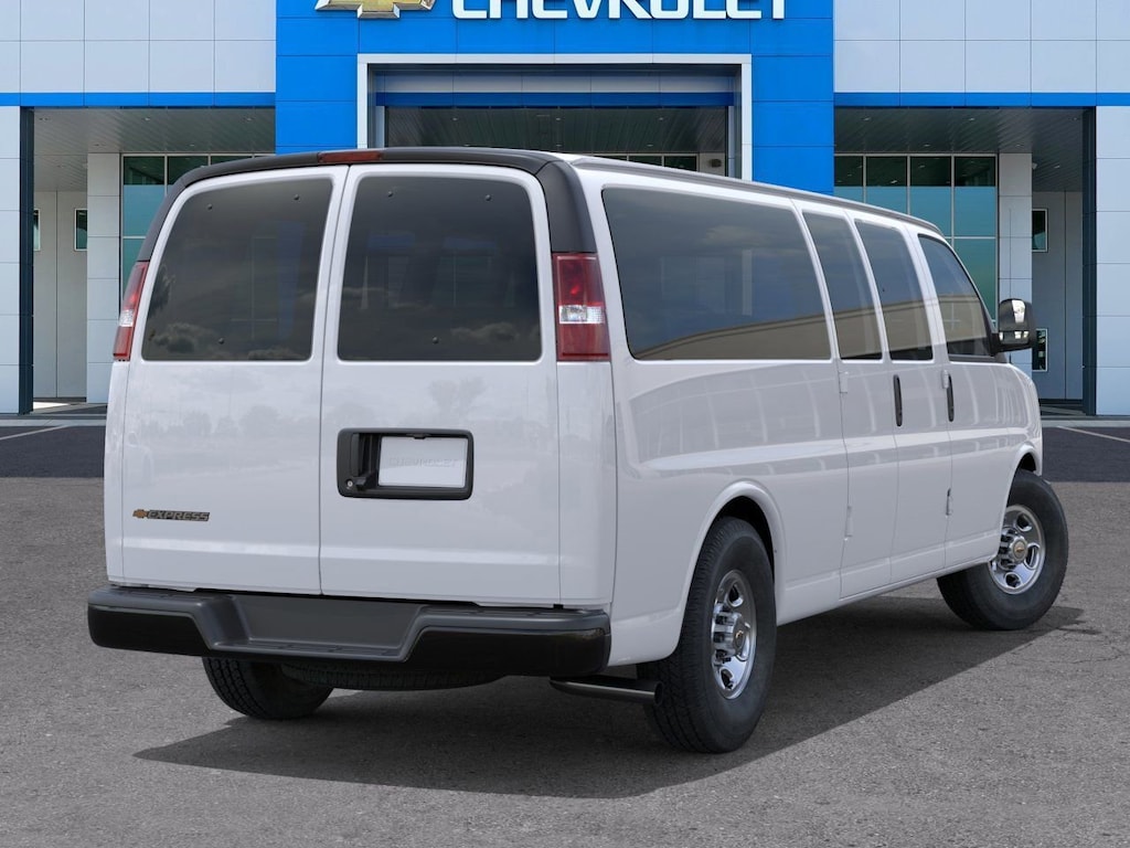 New 2026 Chevrolet Express 3500 LS Van Extended Passenger Van