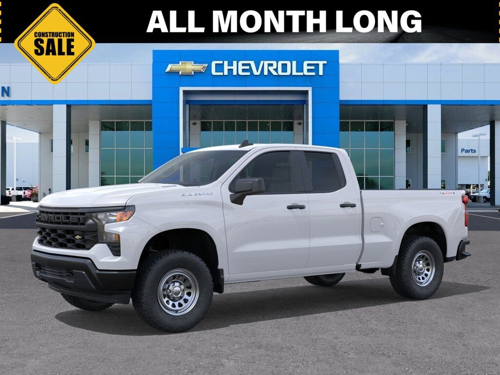 New 2026 Chevrolet Silverado 1500 Work Truck Truck Double Cab