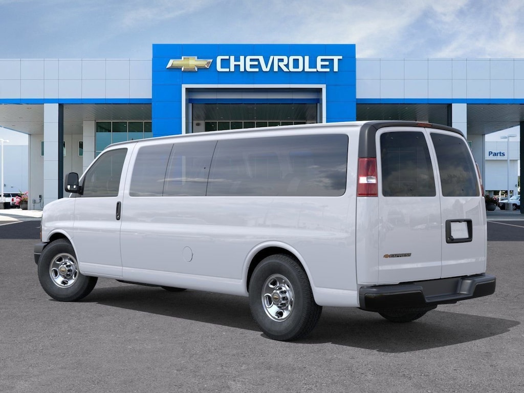 New 2026 Chevrolet Express 3500 LS Van Extended Passenger Van