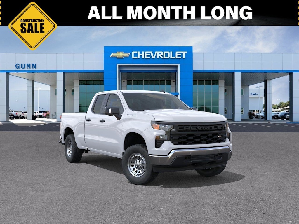 New 2026 Chevrolet Silverado 1500 Work Truck Truck Double Cab