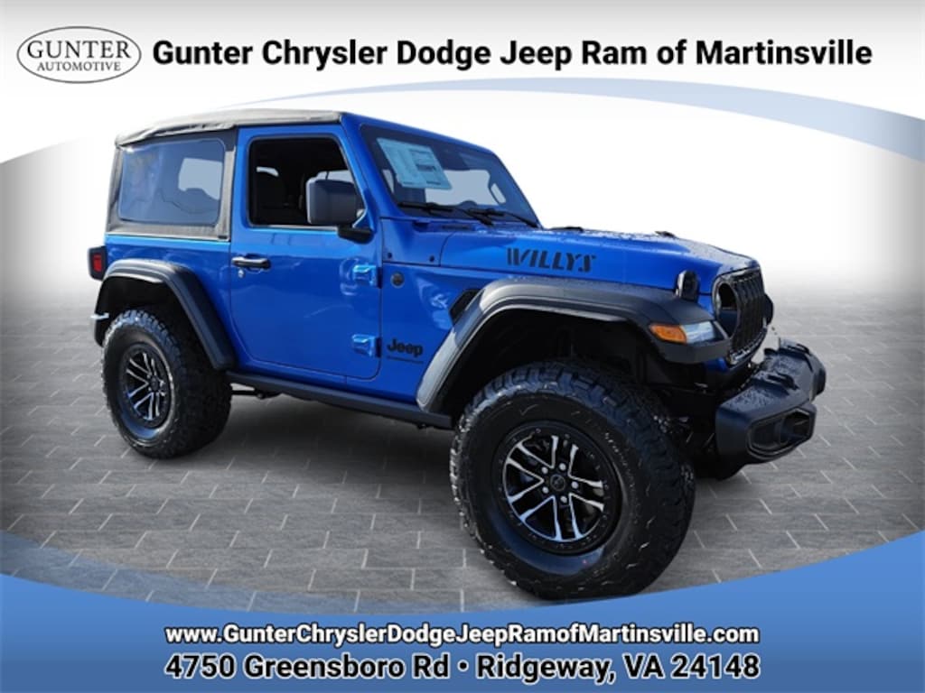 New 2026 Jeep Wrangler 2-DOOR WILLYS Sport Utility