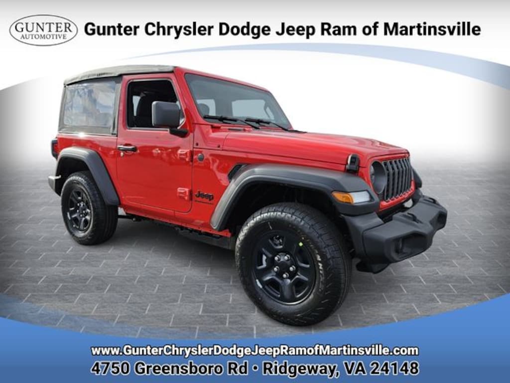 New 2026 Jeep Wrangler 2-DOOR SPORT Sport Utility