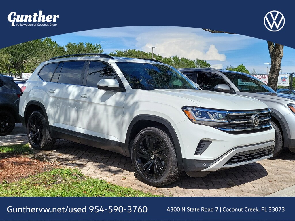 Used 2022 Volkswagen Atlas 2.0T SE w/Technology SUV