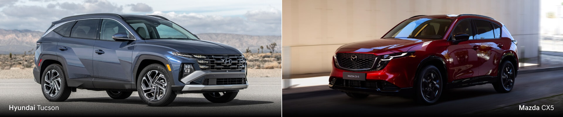 2026 Mazda CX-5 vs. 2026 Hyundai Tucson