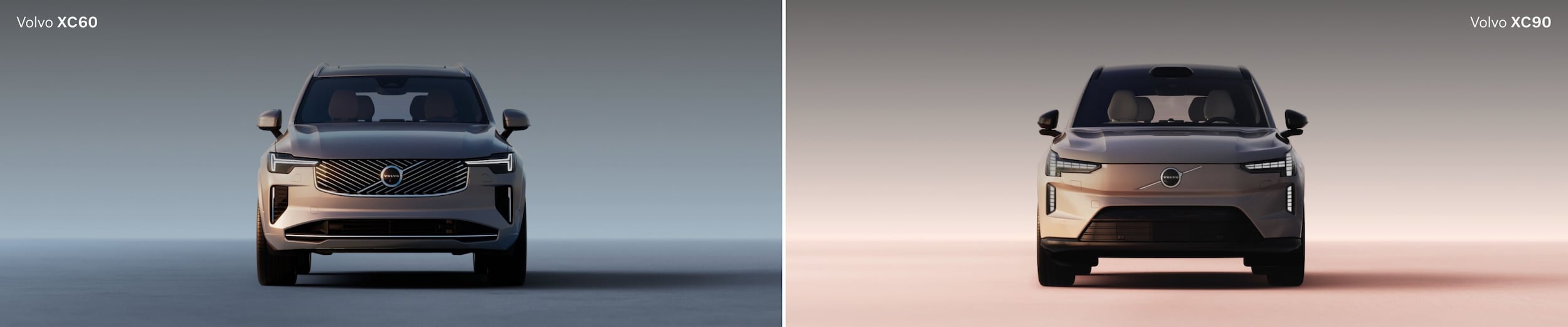 2025 Volvo XC60 vs. Volvo XC90