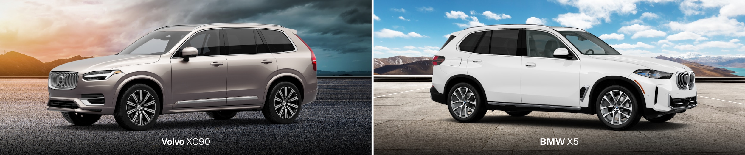 Volvo XC90 vs. BMW X5