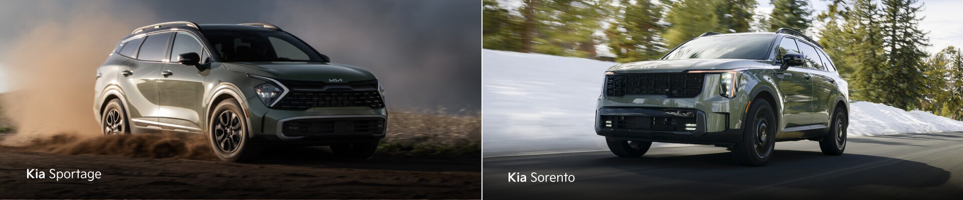 Kia Sportage vs. Sorento