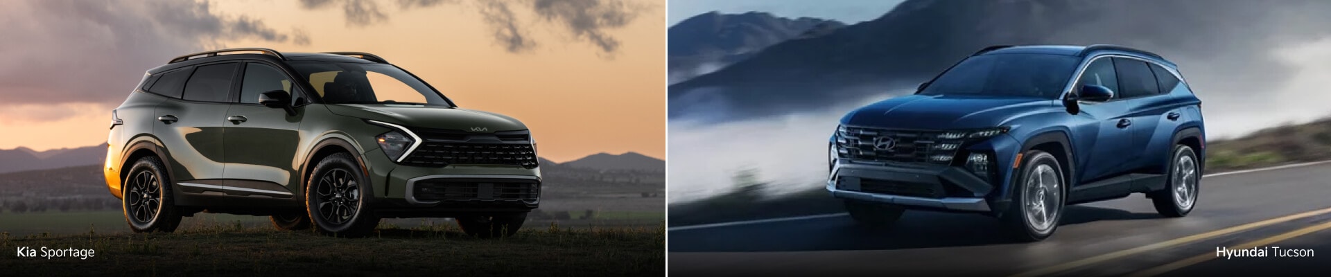 Hyundai Tucson vs. Kia Sportage