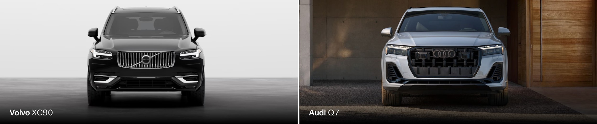 Audi Q7 vs. Volvo XC90