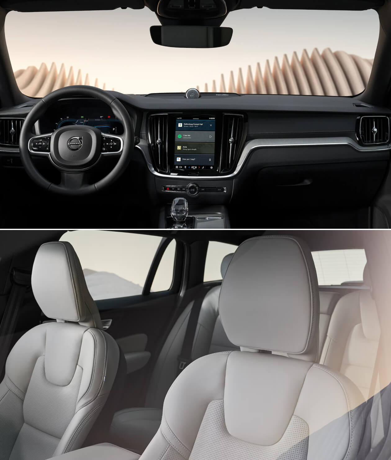 2024 Volvo V60 Recharge Plug-In Hybrid Interior