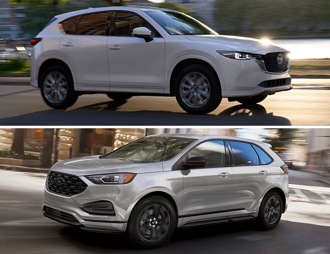 Ford Edge Vs. Mazda CX5 2024 SUV Comparison