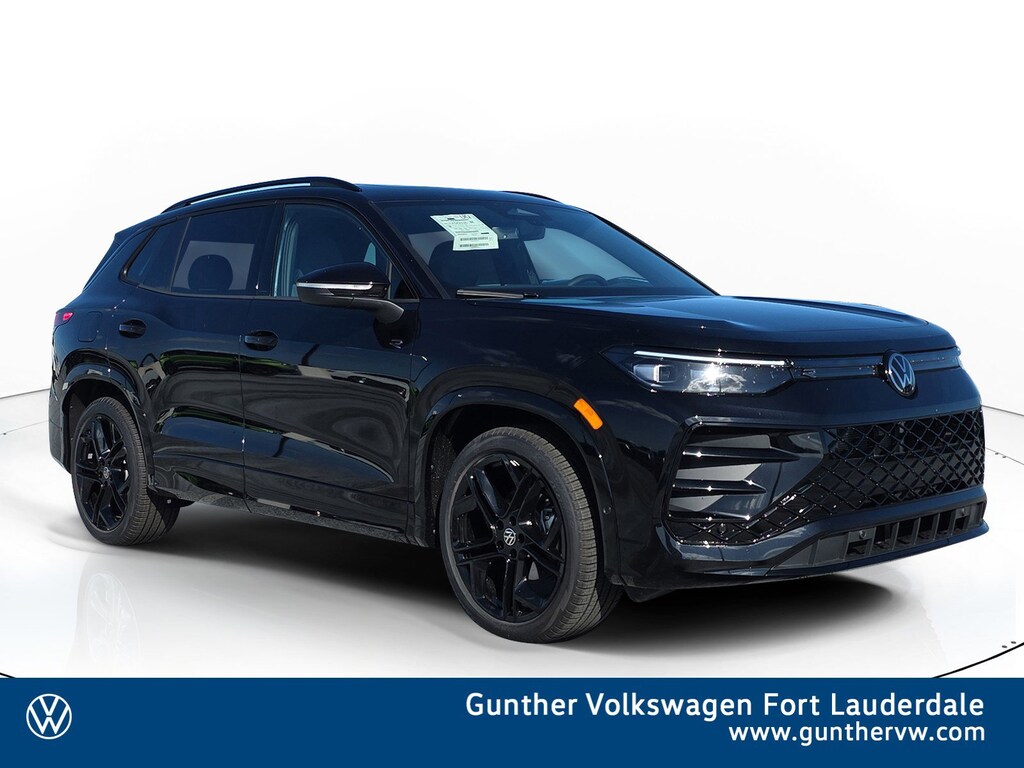 New 2026 Volkswagen Tiguan 2.0T SE R-Line Black SUV