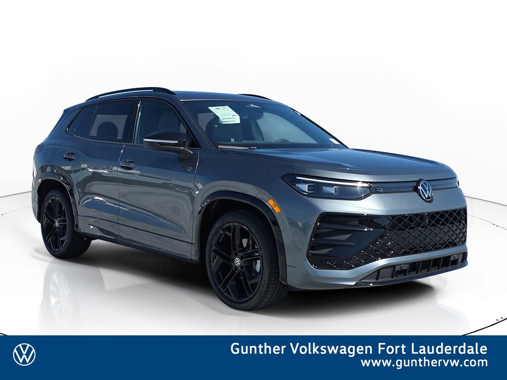 New 2026 Volkswagen Tiguan 2.0T SE R-Line Black SUV