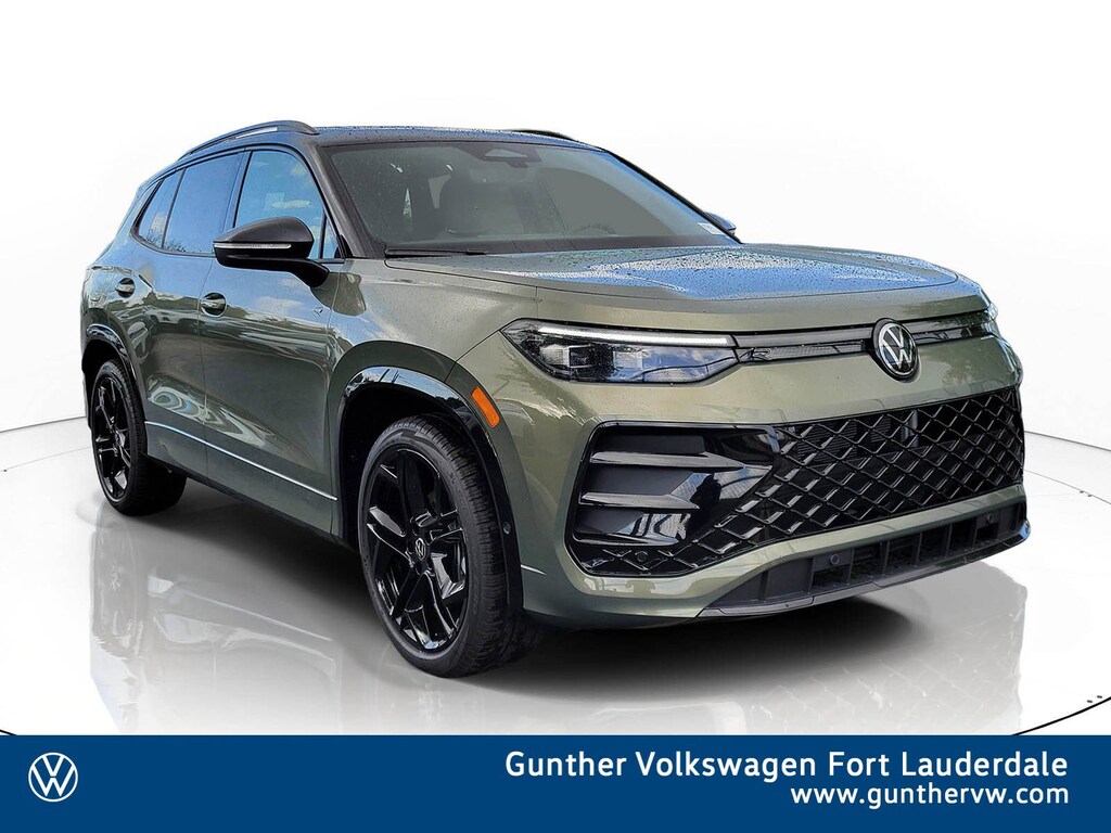 New 2026 Volkswagen Tiguan 2.0T SE R-Line Black SUV