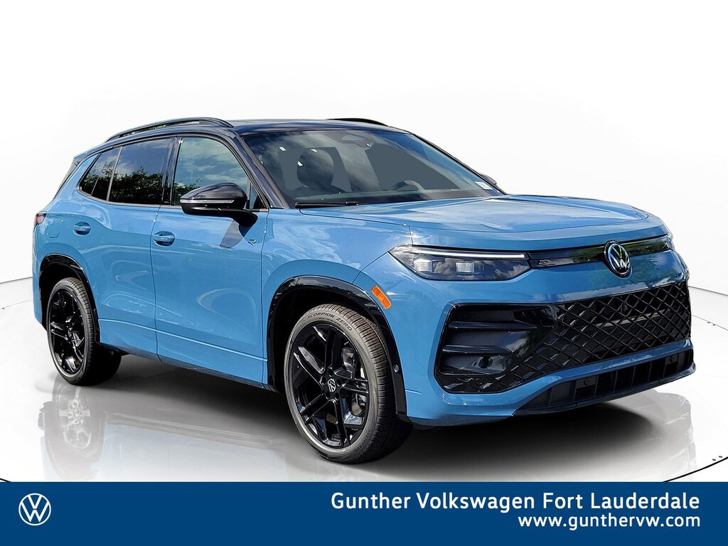 New 2026 Volkswagen Tiguan 2.0T SE R-Line Black SUV