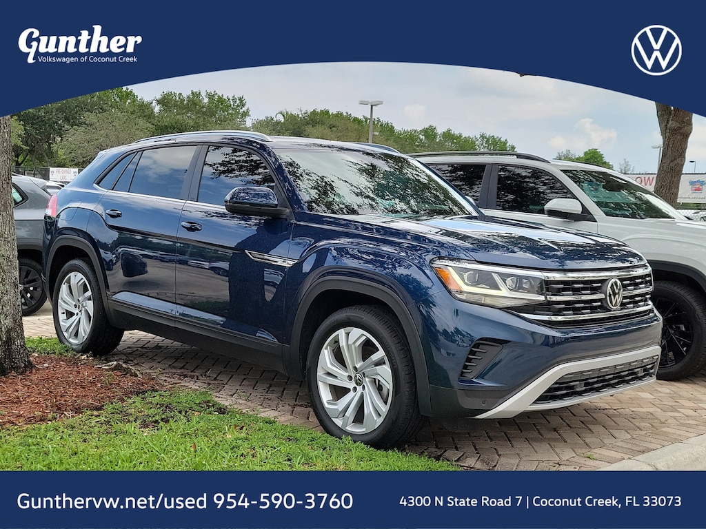 Certified 2023 Volkswagen Atlas Cross Sport 3.6L V6 SE w/Technology SUV
