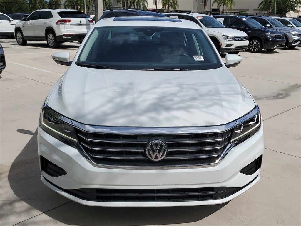 Certified 2021 Volkswagen Passat SE with VIN 1VWSA7A34MC017358 for sale in Coconut Creek, FL