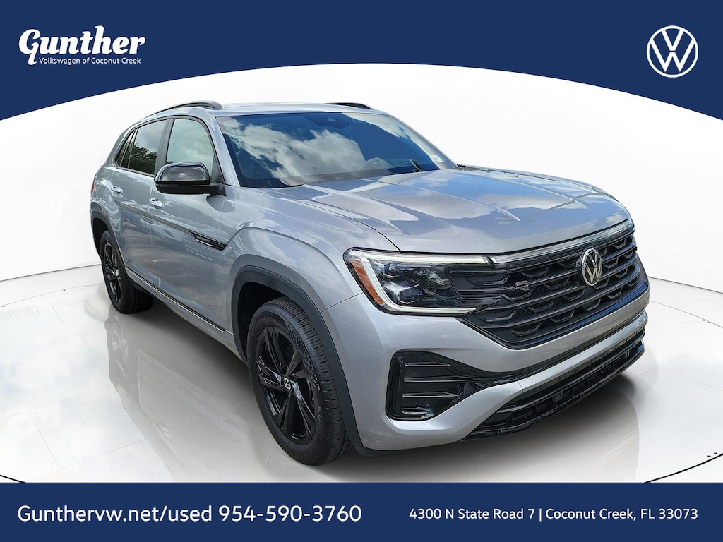 Certified 2026 Volkswagen Atlas Cross Sport 2.0T SEL R-Line Black SUV