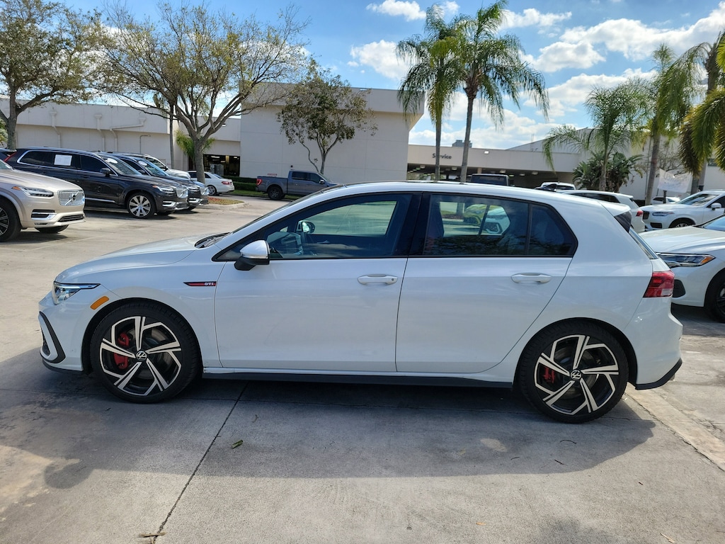 Certified 2024 Volkswagen Golf GTI 2.0T SE Hatchback