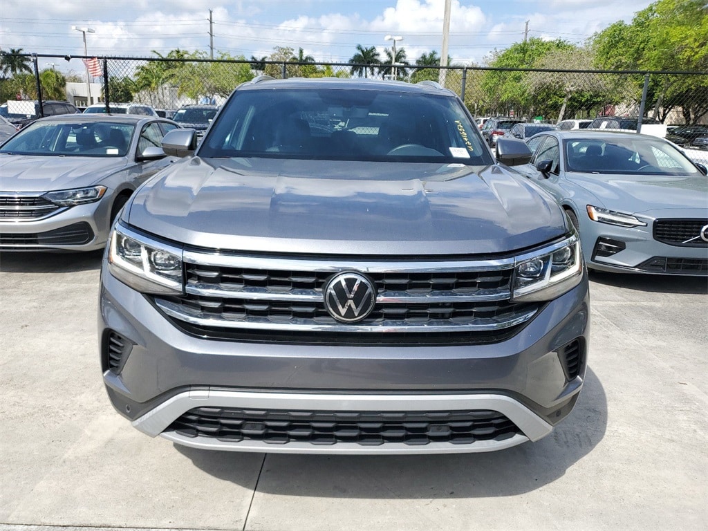 Certified 2023 Volkswagen Atlas Cross Sport SE w/Tech with VIN 1V2WE2CA8PC207142 for sale in Coconut Creek, FL