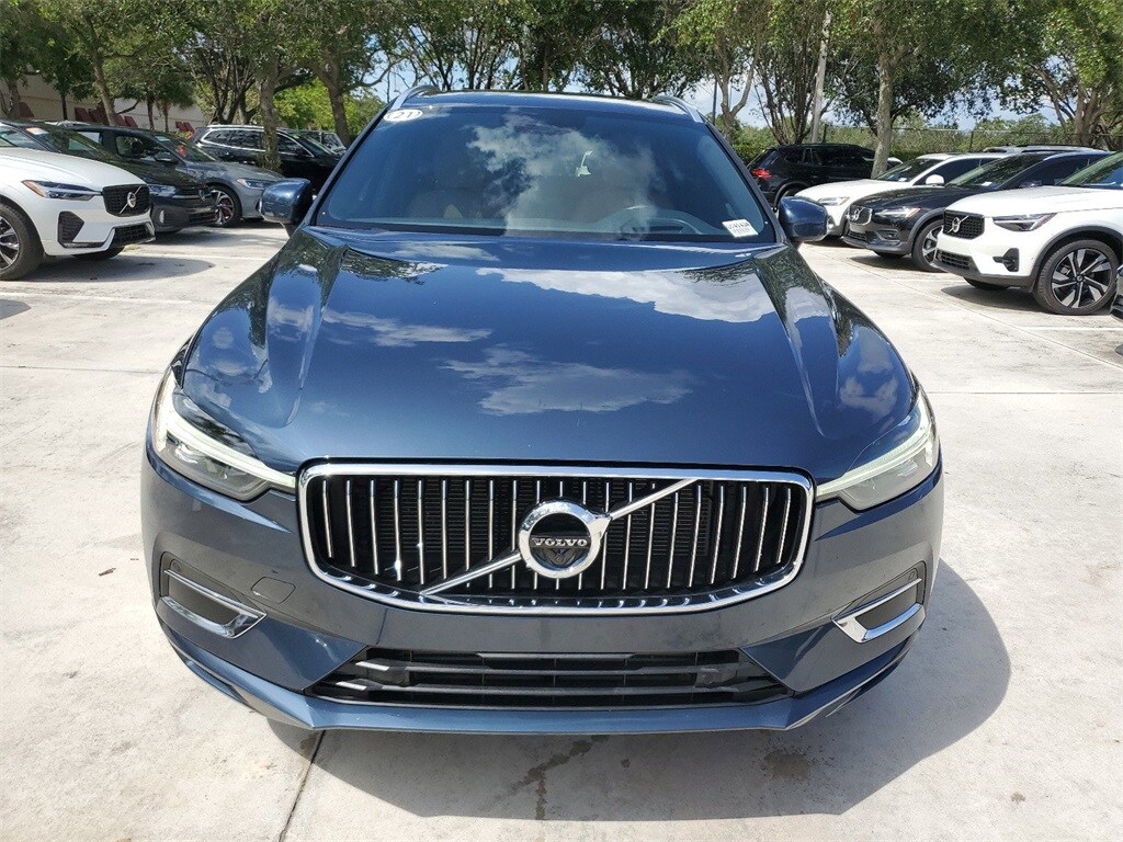 Used 2021 Volvo XC60 Inscription with VIN YV4102DL9M1854308 for sale in Coconut Creek, FL