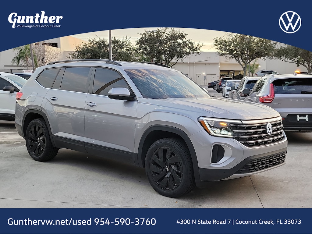 Used 2024 Volkswagen Atlas 2.0T SE w/Technology SUV