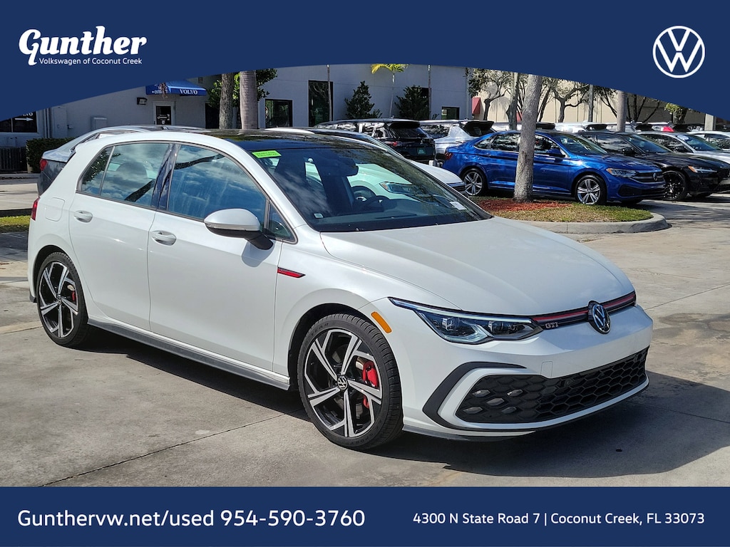 Certified 2024 Volkswagen Golf GTI 2.0T SE Hatchback