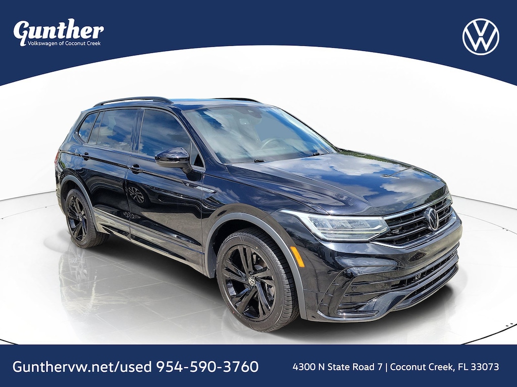 Used 2023 Volkswagen Tiguan 2.0T SE R-Line Black SUV