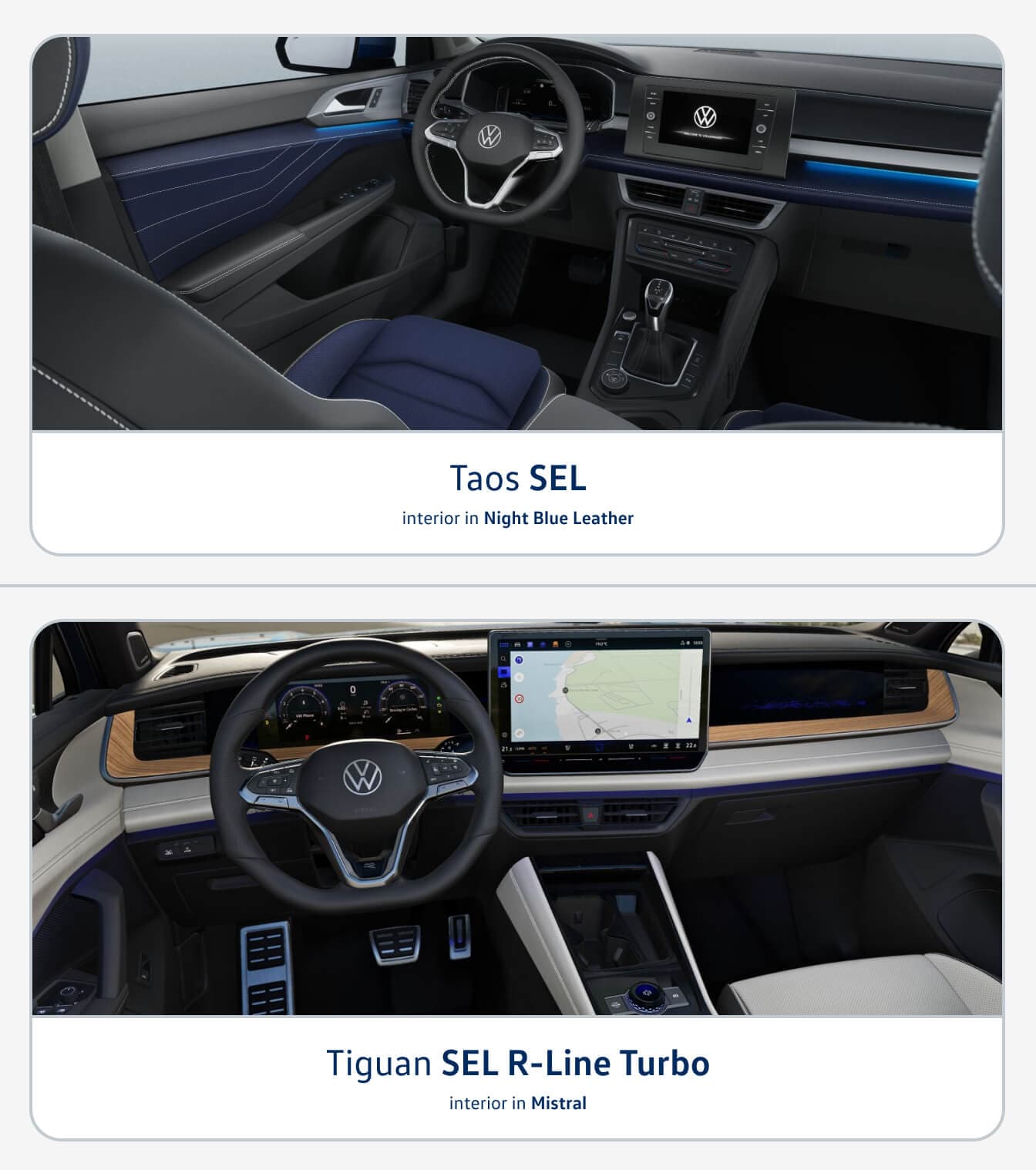 Top Safety Features: Taos vs. Tiguan