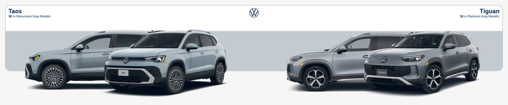 Volkswagen Taos Vs. Tiguan Comparison