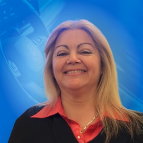 Staff member Rose Ruiz from 6a7173901463