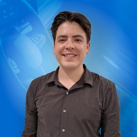Staff member Christian Ballon from 85a84cbd909f