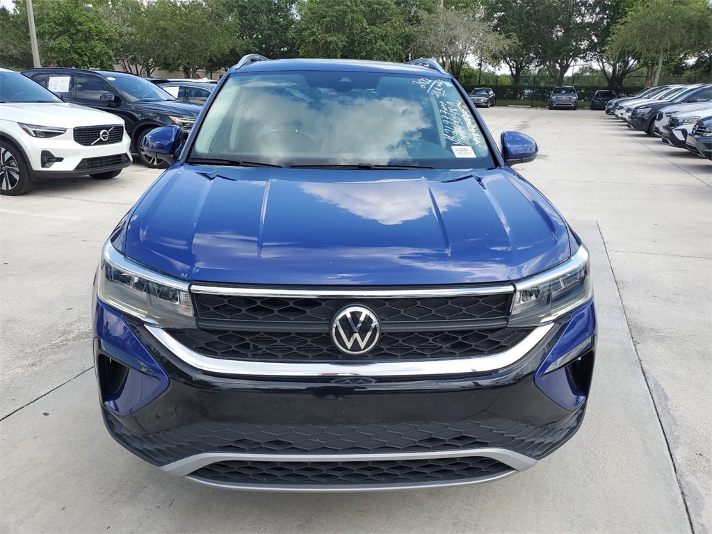 Certified 2022 Volkswagen Taos SE with VIN 3VVLX7B29NM006224 for sale in Coconut Creek, FL