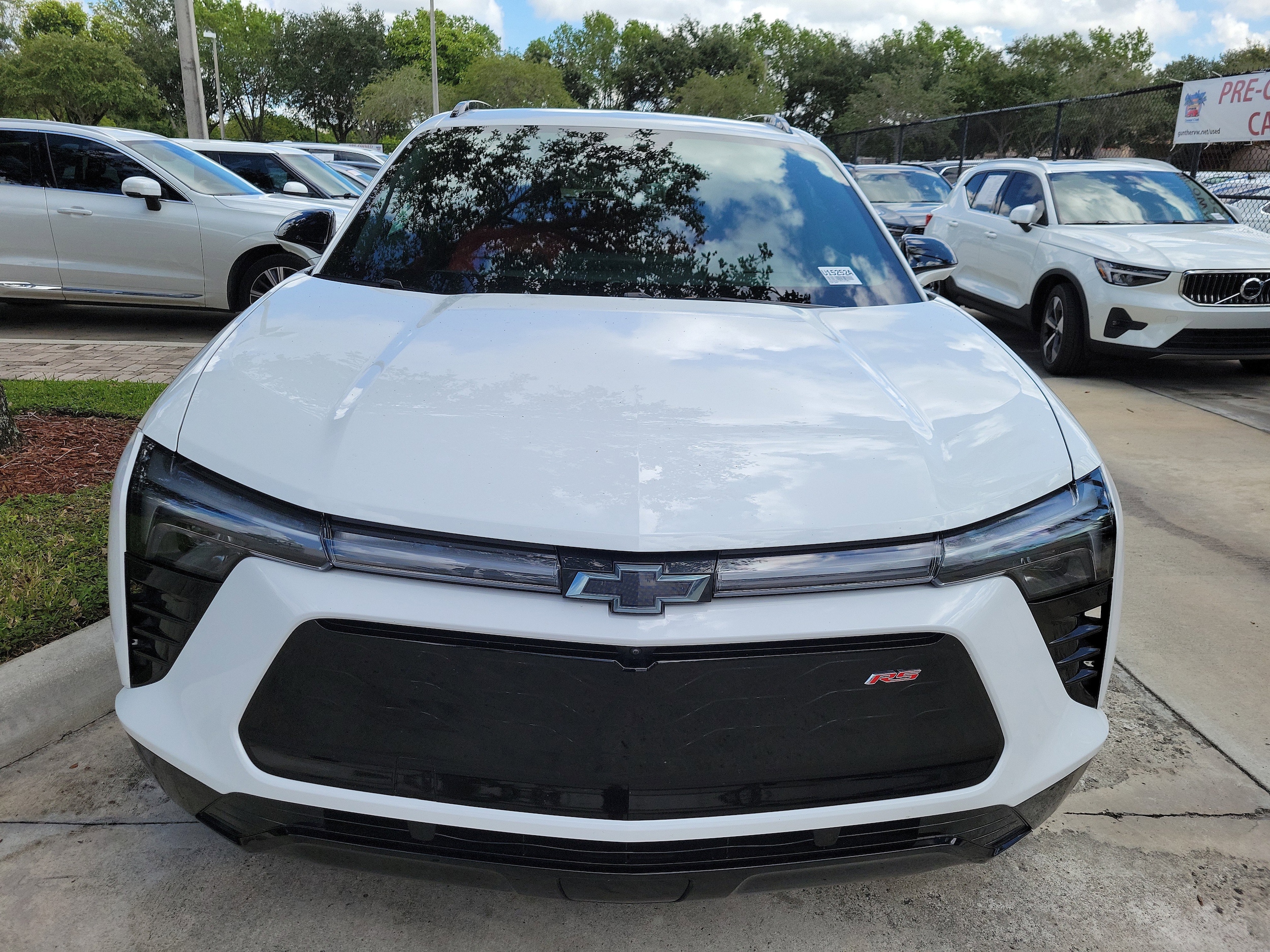 Used 2024 Chevrolet Blazer EV RS with VIN 3GNKDCRJ7RS127951 for sale in Coconut Creek, FL