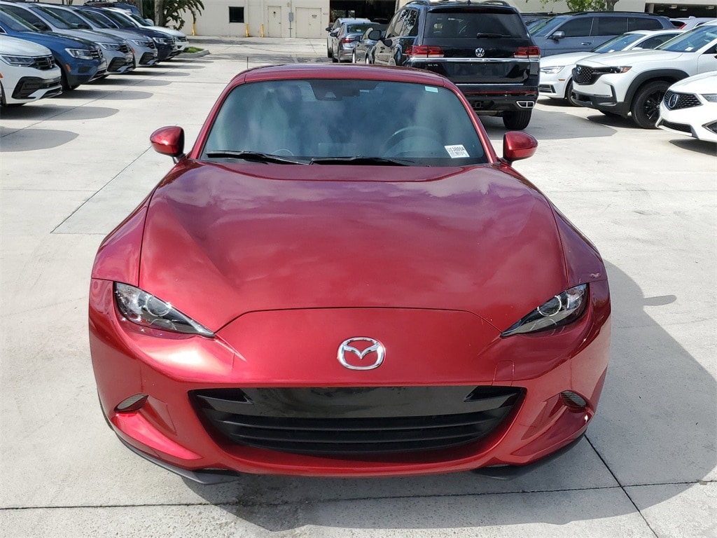 Used 2021 Mazda MX-5 Miata RF Grand Touring with VIN JM1NDAM77M0455764 for sale in Coconut Creek, FL