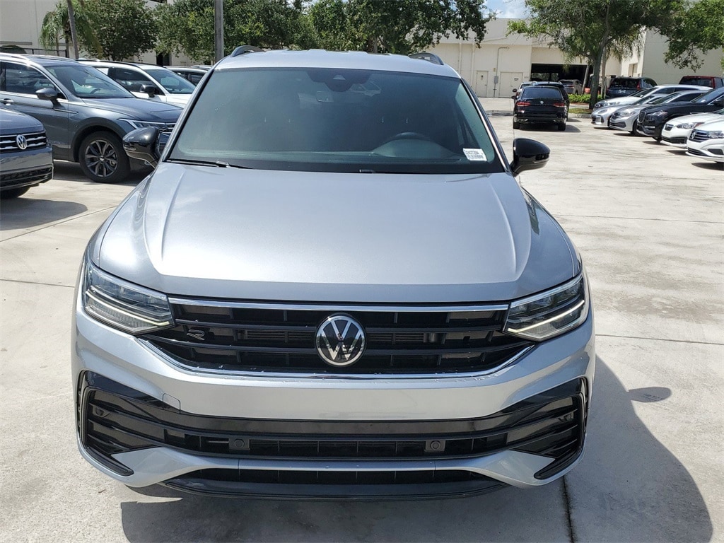 Certified 2022 Volkswagen Tiguan SE R-LINE BLACK with VIN 3VVCB7AX3NM021992 for sale in Coconut Creek, FL