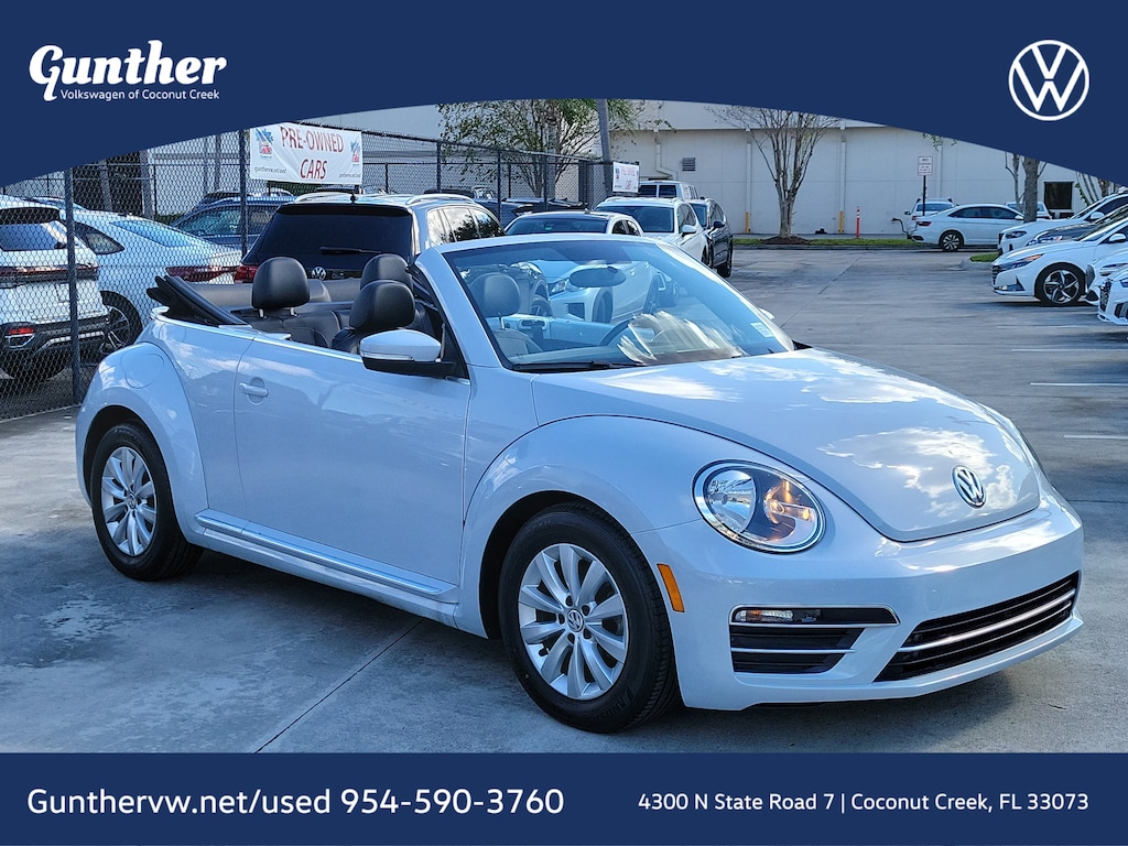 Certified 2019 Volkswagen Beetle Convertible 2.0T S Convertible