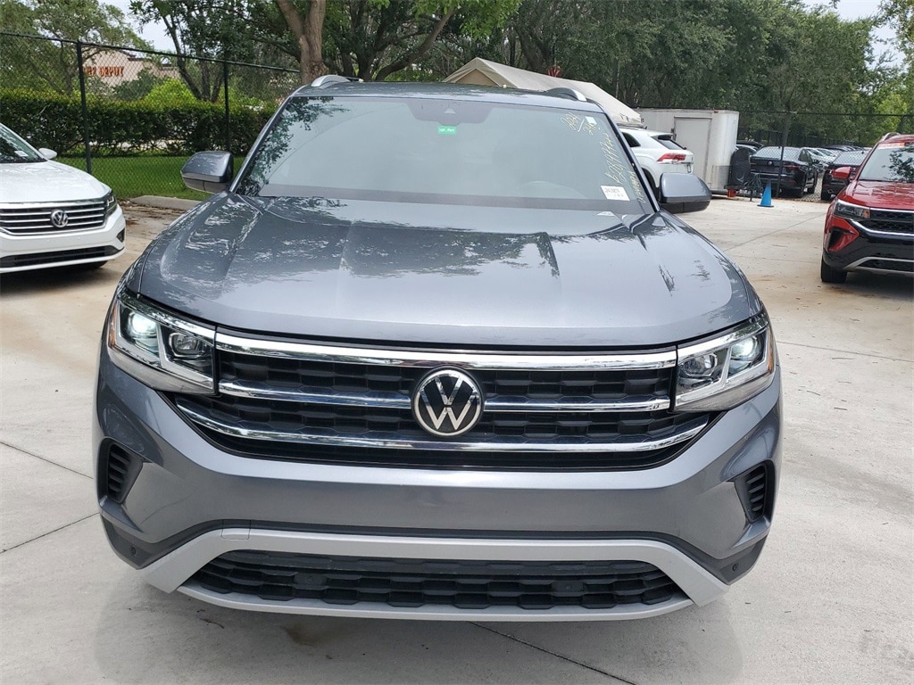 Used 2021 Volkswagen Atlas Cross Sport SEL with VIN 1V2EE2CA5MC231051 for sale in Coconut Creek, FL